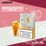 電子煙煙彈 LANA一代透明菸彈 36種口味 冰紅茶