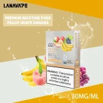 電子煙煙彈 LANA一代透明菸彈 36種口味 葡萄