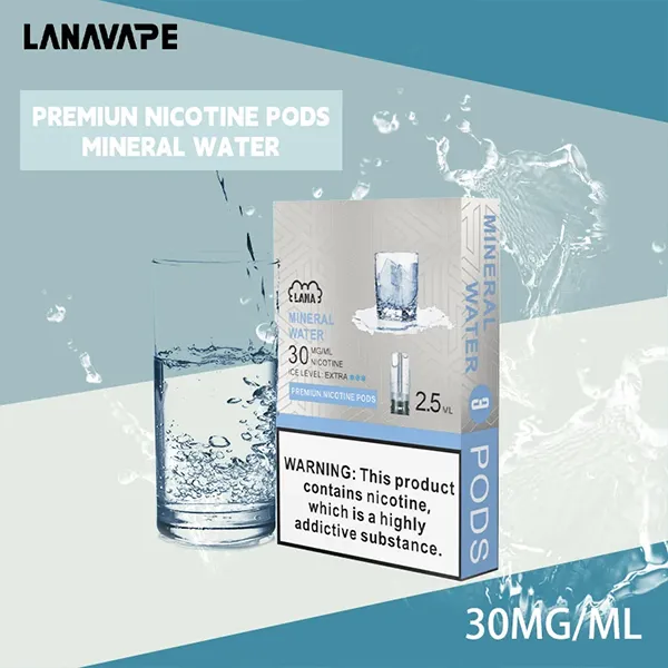 電子煙煙彈 LANA一代透明菸彈 36種口味 深海冰泉