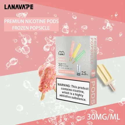 電子煙煙彈 LANA一代透明菸彈 36種口味 老冰棍