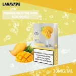 電子煙煙彈 LANA一代透明菸彈 36種口味 芒果冰