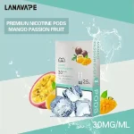 電子煙煙彈 LANA一代透明菸彈 36種口味 芒果百香果