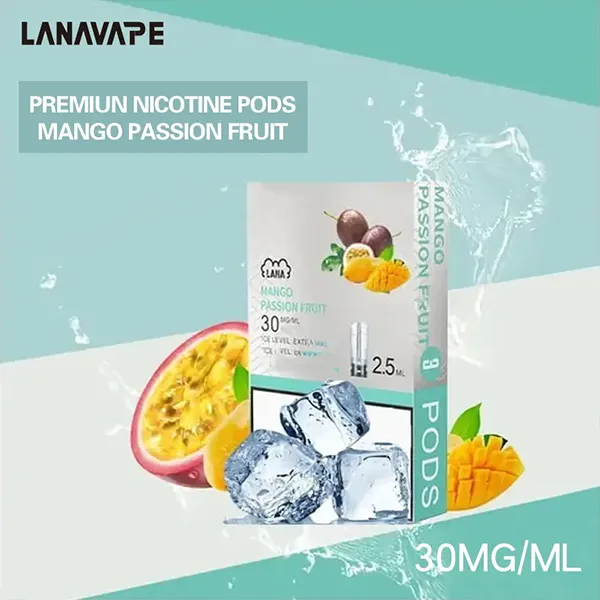 電子煙煙彈 LANA一代透明菸彈 36種口味 芒果百香果