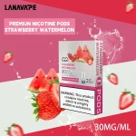 電子煙煙彈 LANA一代透明菸彈 36種口味 草莓西瓜