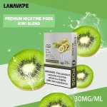 電子煙煙彈 LANA一代透明菸彈 36種口味 陽光奇異果