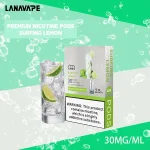 電子煙煙彈 LANA一代透明菸彈 36種口味 雪碧